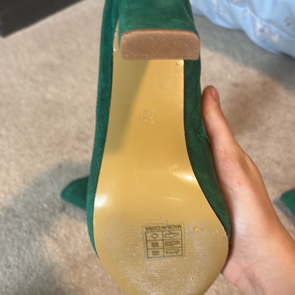 Green Knee High Boots - Picture 4 of 8